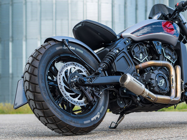 Indian Scout Bobber Rear Fender Kit With Seat Newchurch THREE