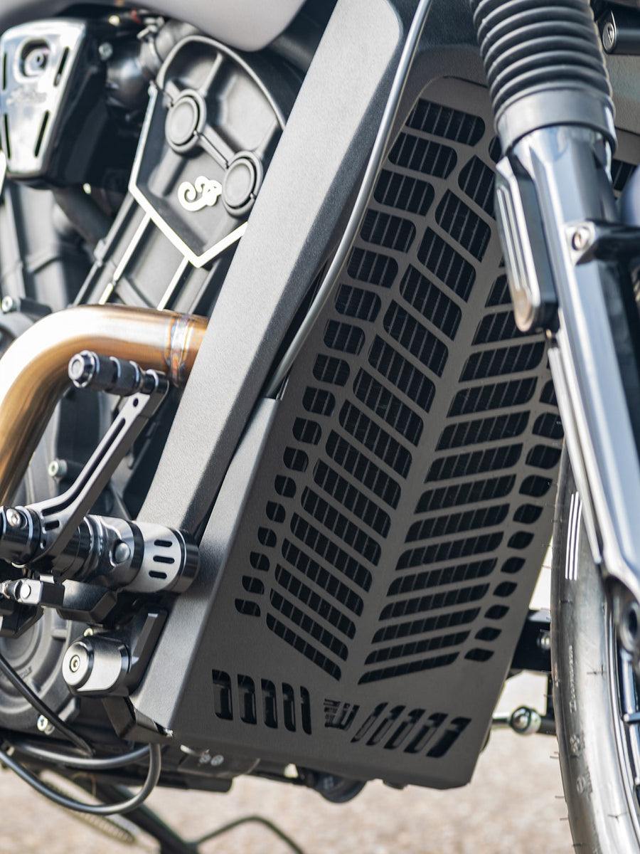 Accessoires de couverture de tuyau de refroidissement de moto décoratif  pour les modèles Indian Scout 2015-2019noir