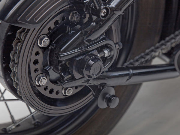 Triumph Bonneville Bobber - Cover Rear Wheel Axis Left & Right Side