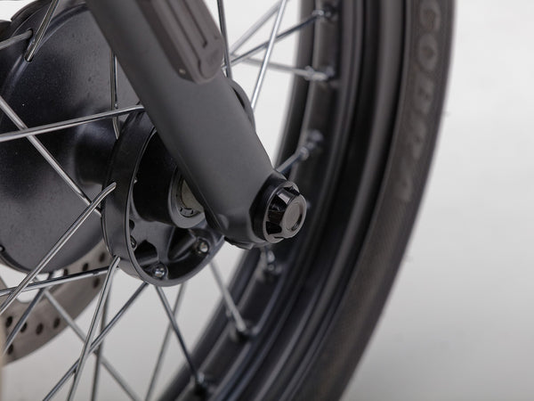 Triumph Bonneville Bobber - Cover Rear Wheel Axis Left & Right Side