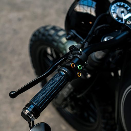 Rebelmoto - Rebel Switch 4 Button LED - Black