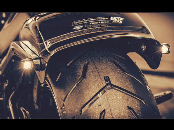 Harley Davidson Softail - LED indicator/taillight combination '2Stripes' for fender