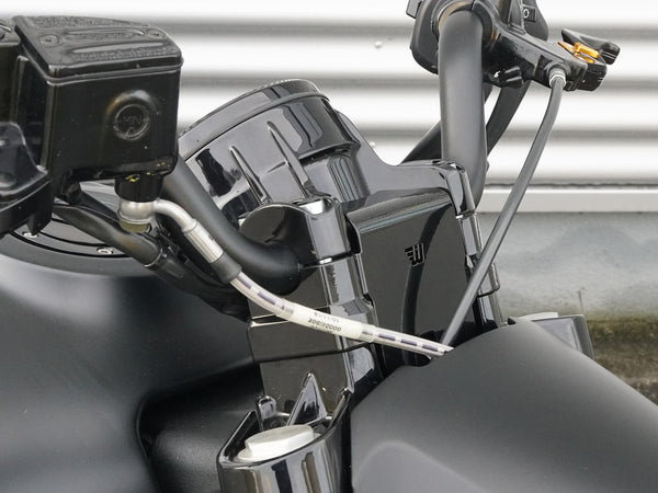 Wunderkind Custom Handlebar riser 30mm with cover for Indian Scout Bobber