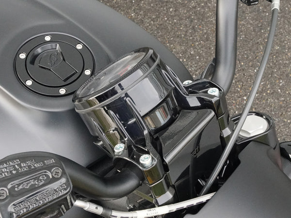 Wunderkind Custom Handlebar riser 30mm with cover for Indian Scout Bobber