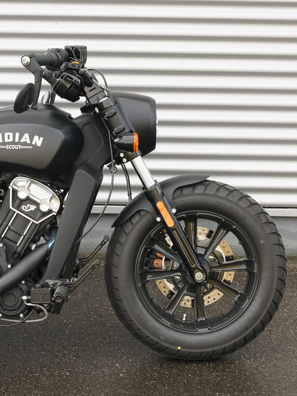 Wunderkind Custom Handlebar riser 30mm with cover for Indian Scout Bobber