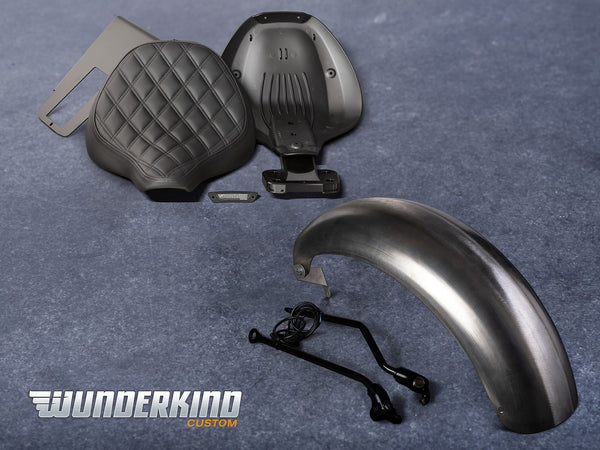 Indian Scout Bobber Rear Fender Kit With Seat Newchurch THREE