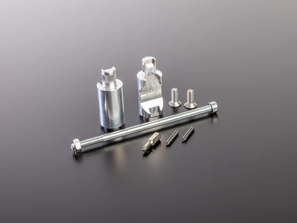 22,2 mm mounting set for handlebar end mirror - Triumph motorcycles WITH grip heating