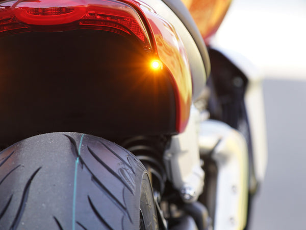 thumbnail image 2 of Invincible Garage LED Indicator Lights For Triumph Rocket 3 R / GT 2019-2023 – Front/Rear Left/Right – Black, T2707333 2 of 6