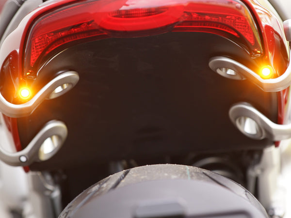 thumbnail image 2 of Invincible Garage LED Indicator Lights For Triumph Rocket 3 R / GT 2019-2023 – Front/Rear Left/Right – Black, T2707333 2 of 6