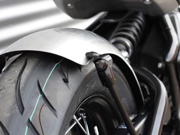 Triumph Bonneville Bobber -Metal rear fender incl. struts with lightin