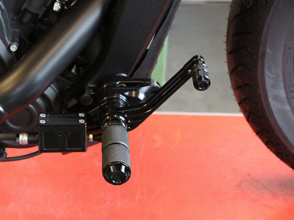 Forward foot control for Indian Scout Bobber