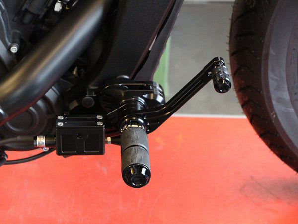 Forward foot control for Indian Scout Bobber