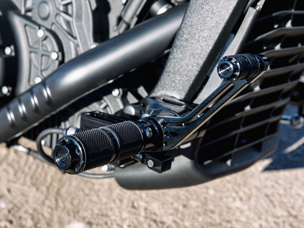 Forward foot control for Indian Scout Bobber